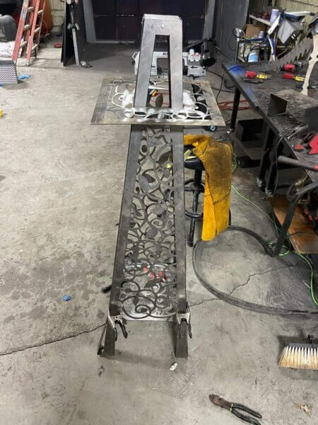 Custom project made from a cnc plasma table