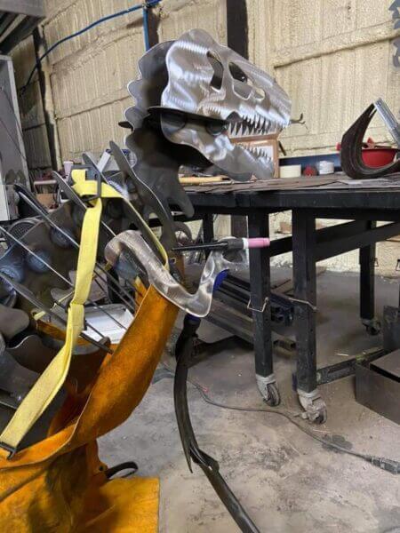 custom project made in dinosaur