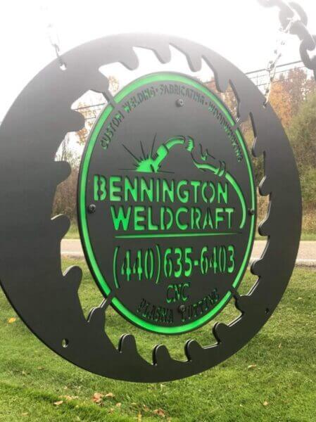 Custom Metal Business Logo Sign