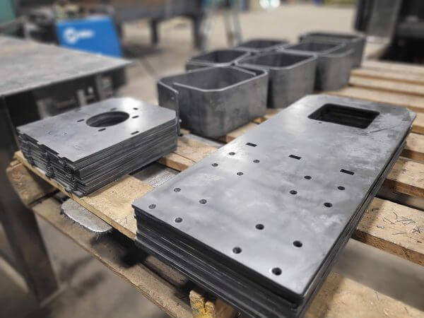 custom parts cut on a pro plasma table