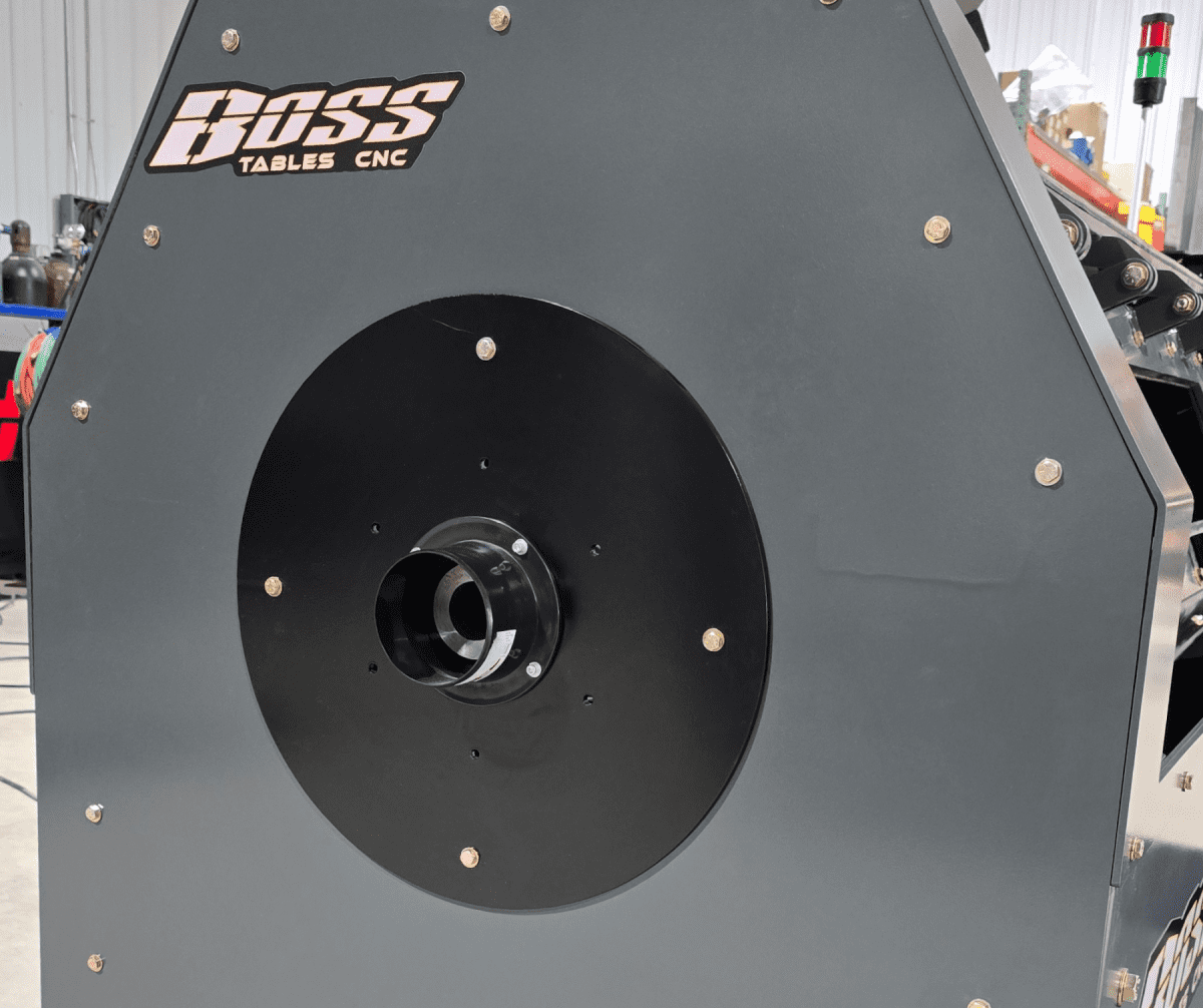 Dust Collection On The Boss HD Tumbler