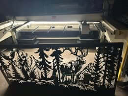 Customer project of a panel that is made on their plasma table